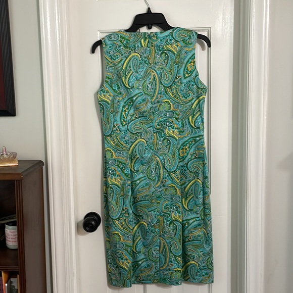 Jones of New York - size 4 - paisley dress - Picture 6 of 12
